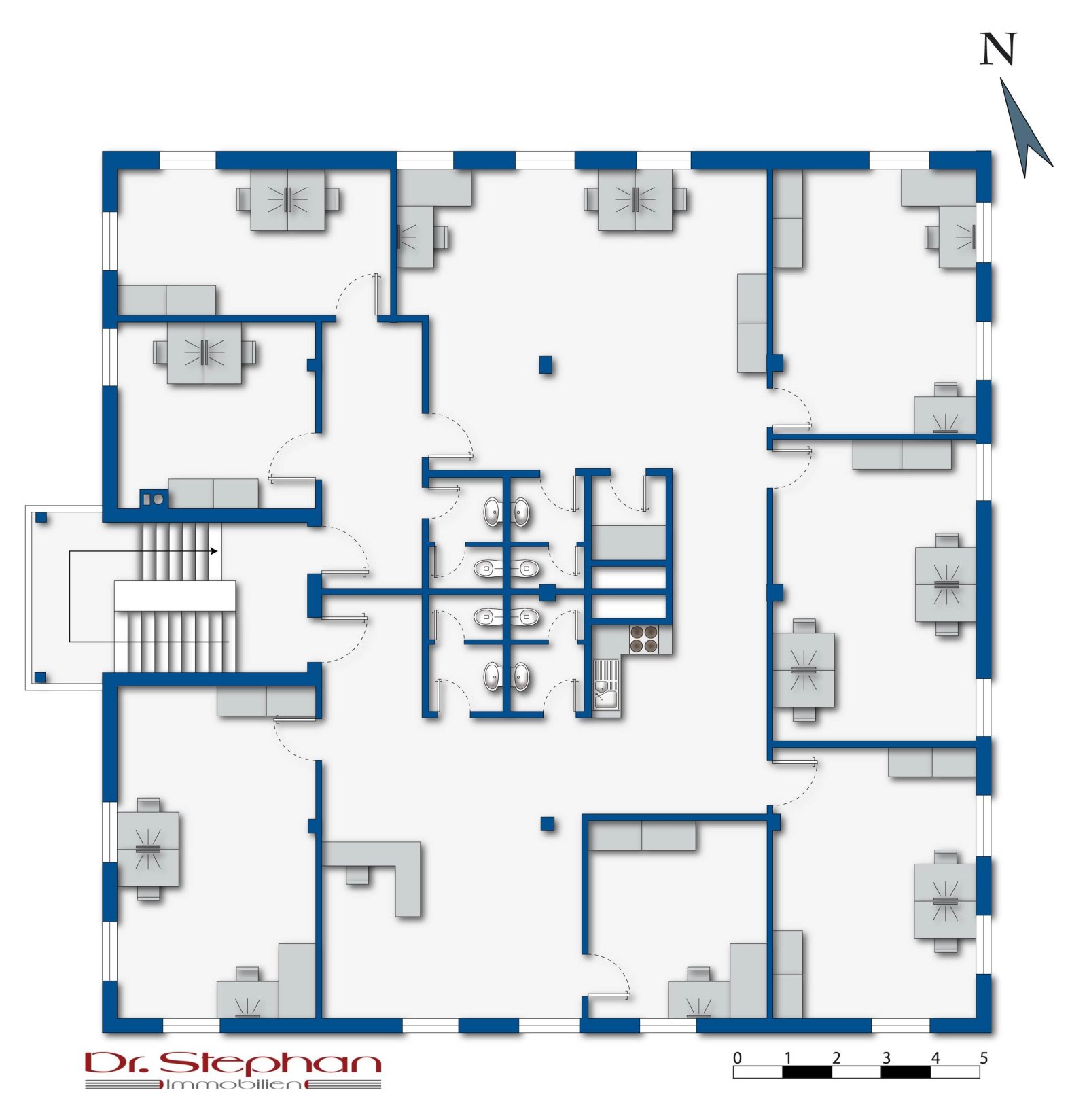 Modernes Bürohaus in Heppenheim (teilweise nutzbar für Produktion)