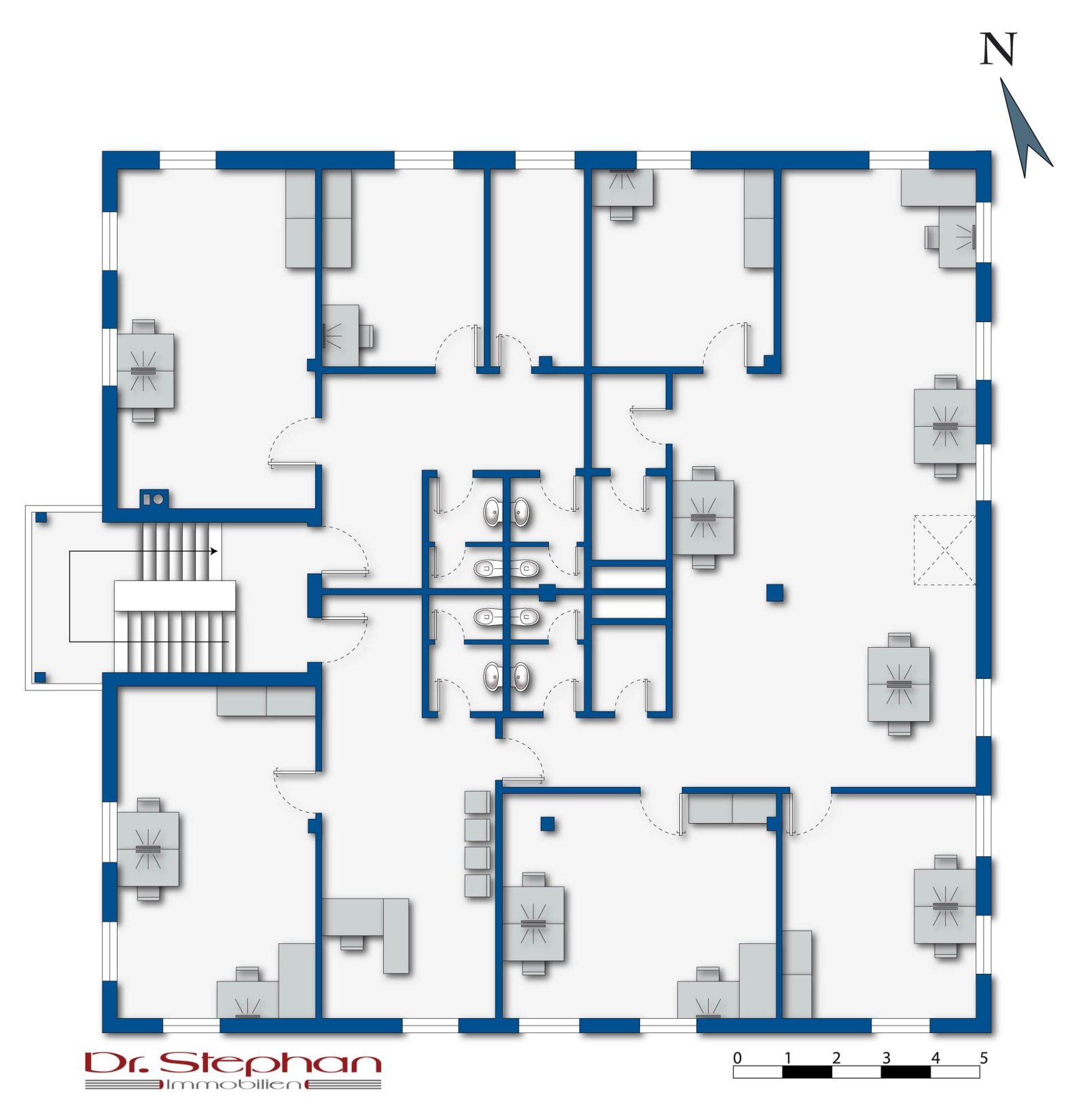 Modernes Bürohaus in Heppenheim (teilweise nutzbar für Produktion)