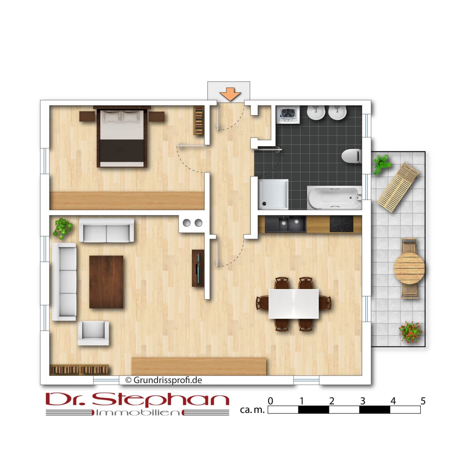 Geschmackvolle Wohnung in saniertem Denkmal
