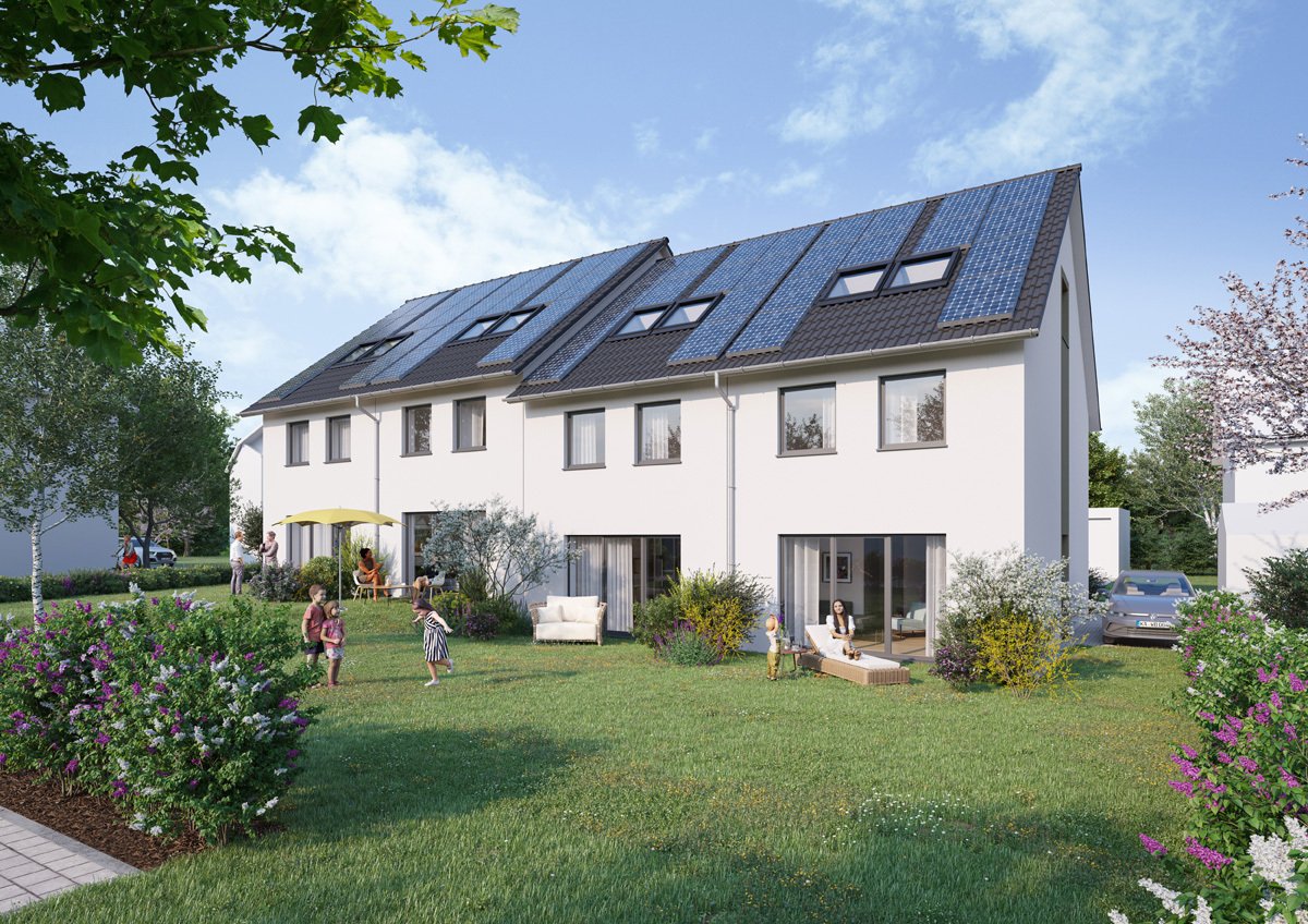 Neugebautes Reihenmittelhaus in ruhiger Lage und kurzem Weg nach Darmstadt
