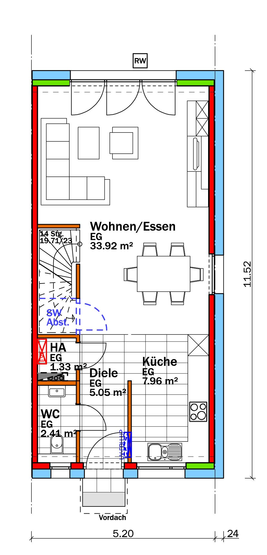 Neugebautes Reihenendhaus in ruhiger Lage und kurzem Weg nach Darmstadt