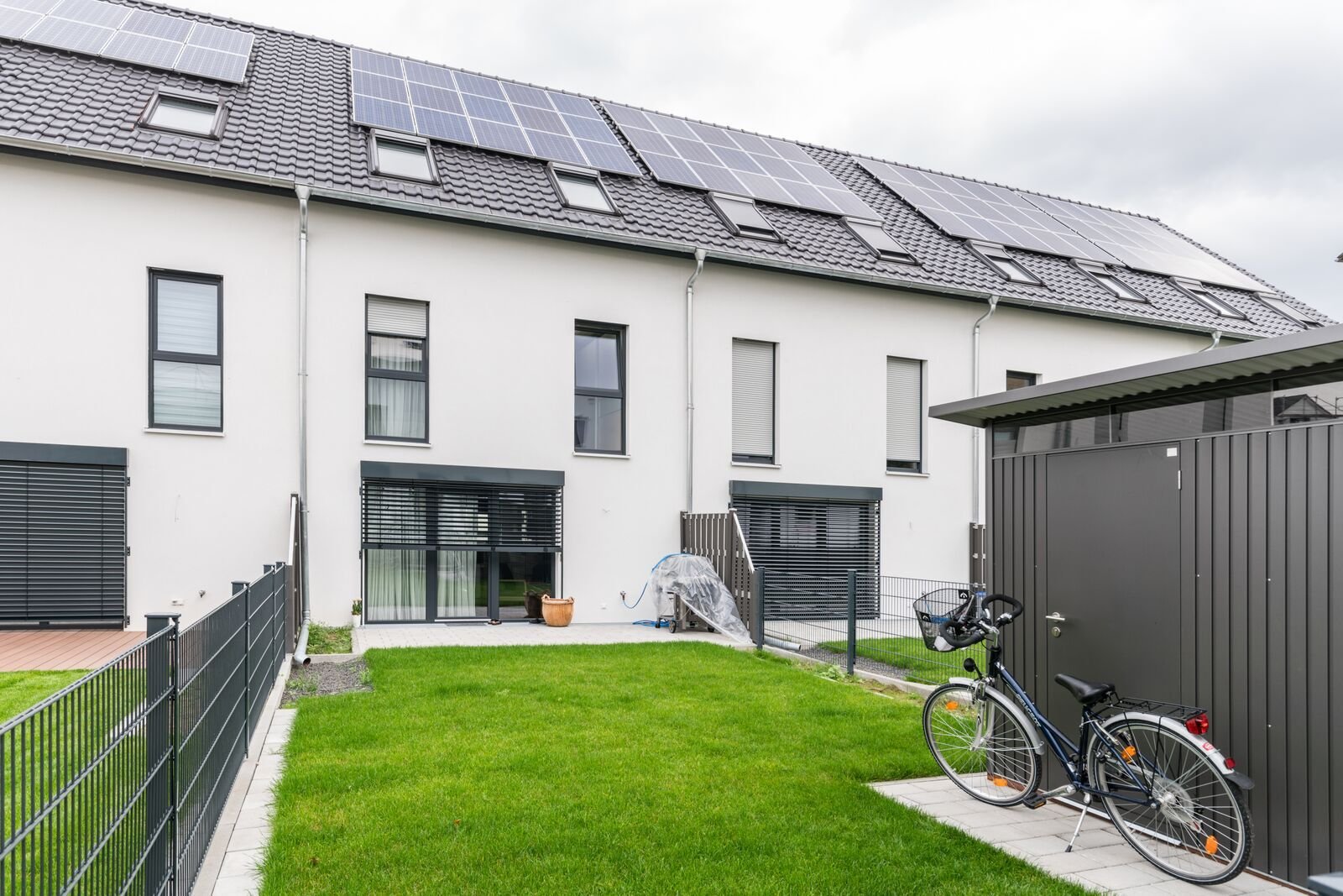 Geräumiges Reihnmittelhaus mit sehr geringem Energieverbrauch
