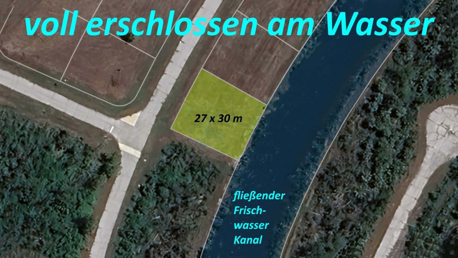 Placida: EUR 49/m² - WSG - Investition mit Aussicht - Wassergrundstück in Florida Placida: EUR 49/m² - WSG - Investition mit Aussicht - Wassergrundstück in Florida