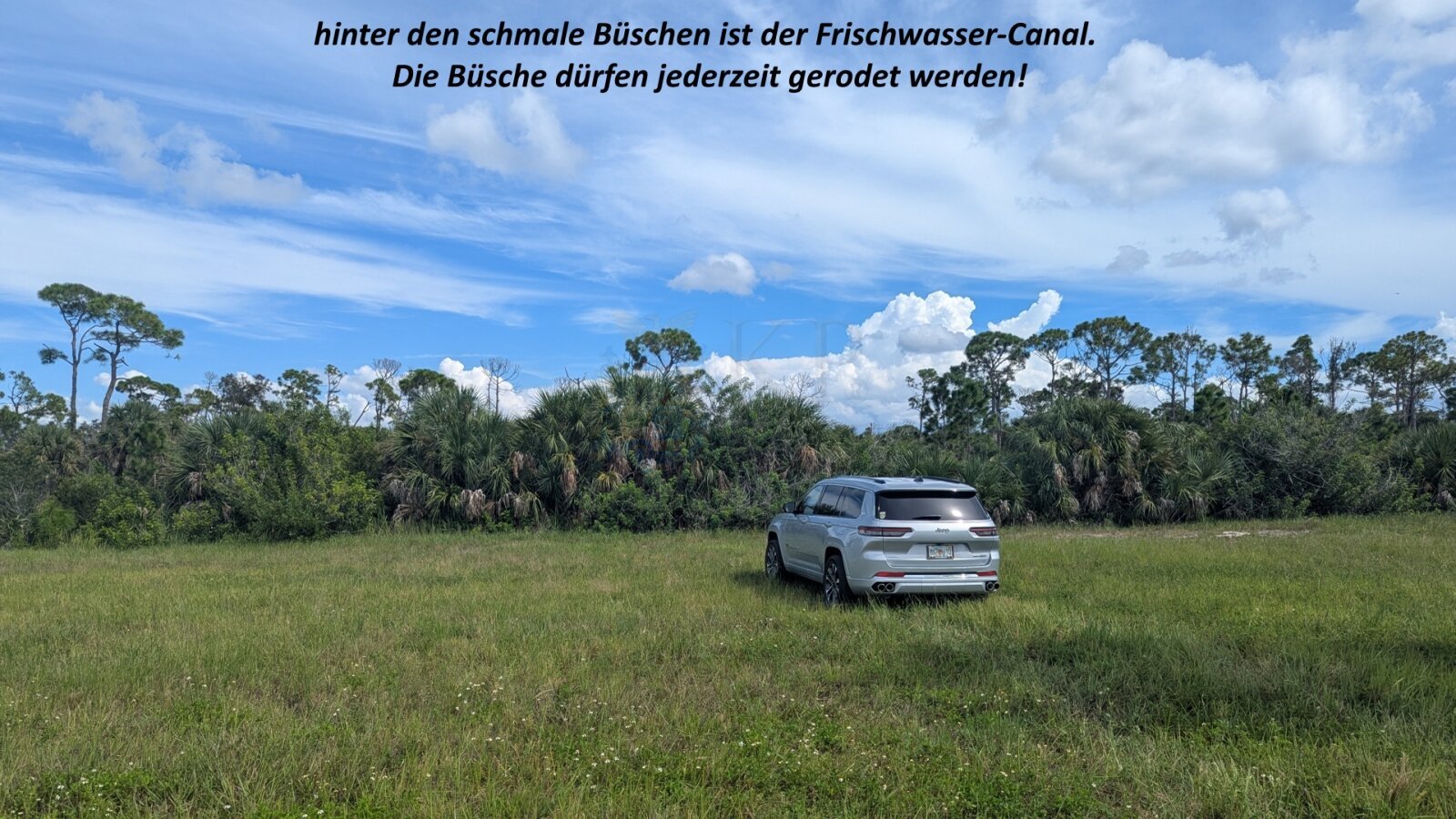 EUR 49/m² - WSG - Investition mit Aussicht - Wassergrundstück in Florida