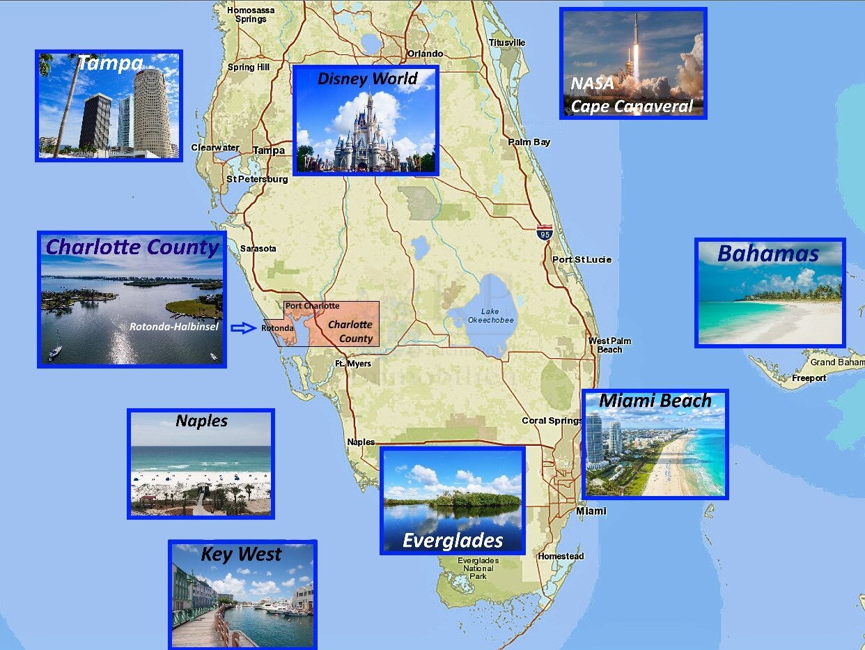 EUR 49/m² - WSG - Investition mit Aussicht - Wassergrundstück in Florida
