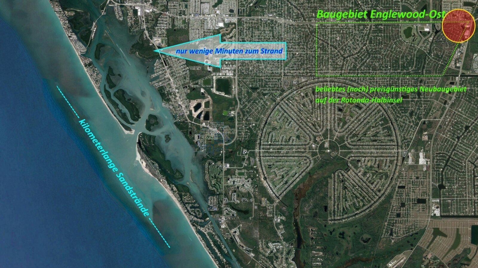 EUR 31/m² - WSG - Baugrundstück in Top-Lage: ruhig, modern, strandnah