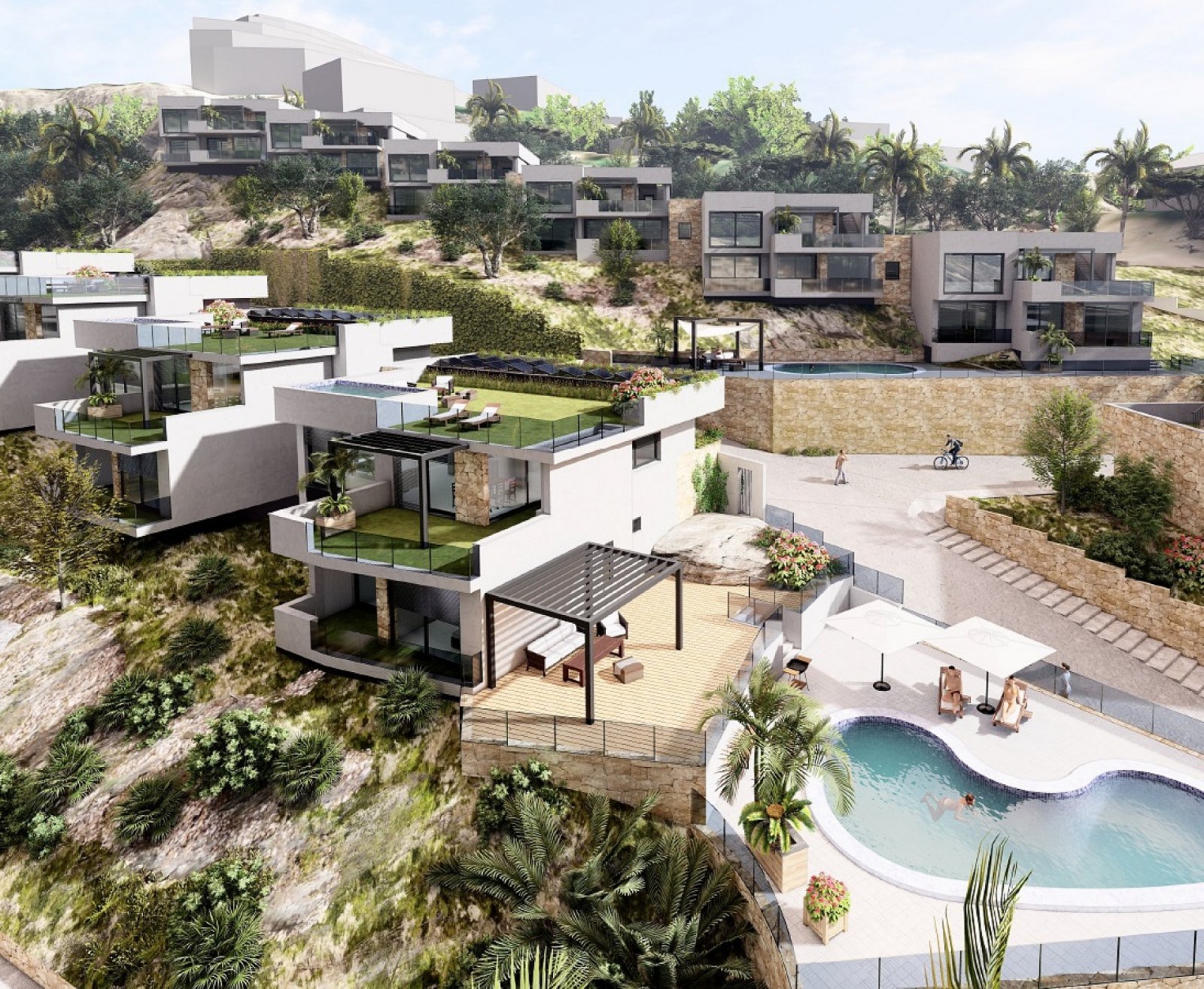 Altea: Luxusvillen mit modernem Design und mediterranem Flair 