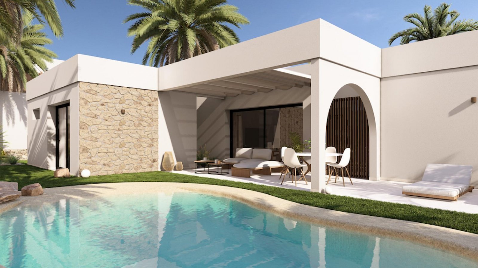 Altaona Village: Exklusive Villa mit Privatpool 