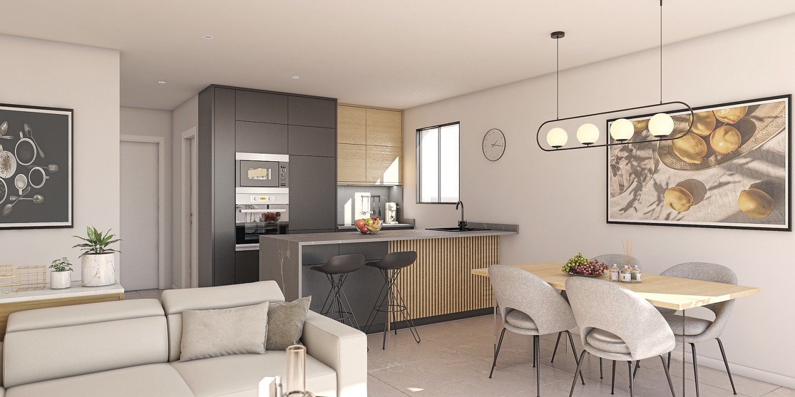 Mediterranes Apartment mit Terrasse und Freizeitkomfort