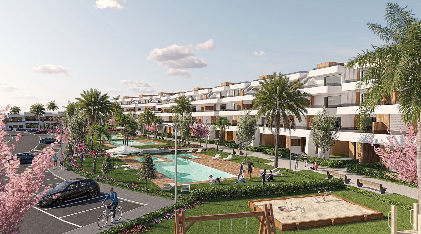Mediterranes Apartment mit Terrasse und Freizeitkomfort