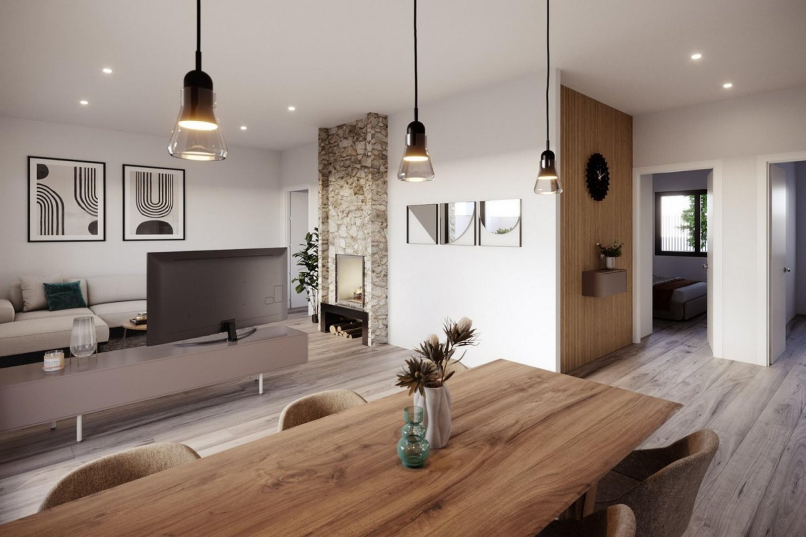 Modernes Apartment mit großzügiger Terrasse