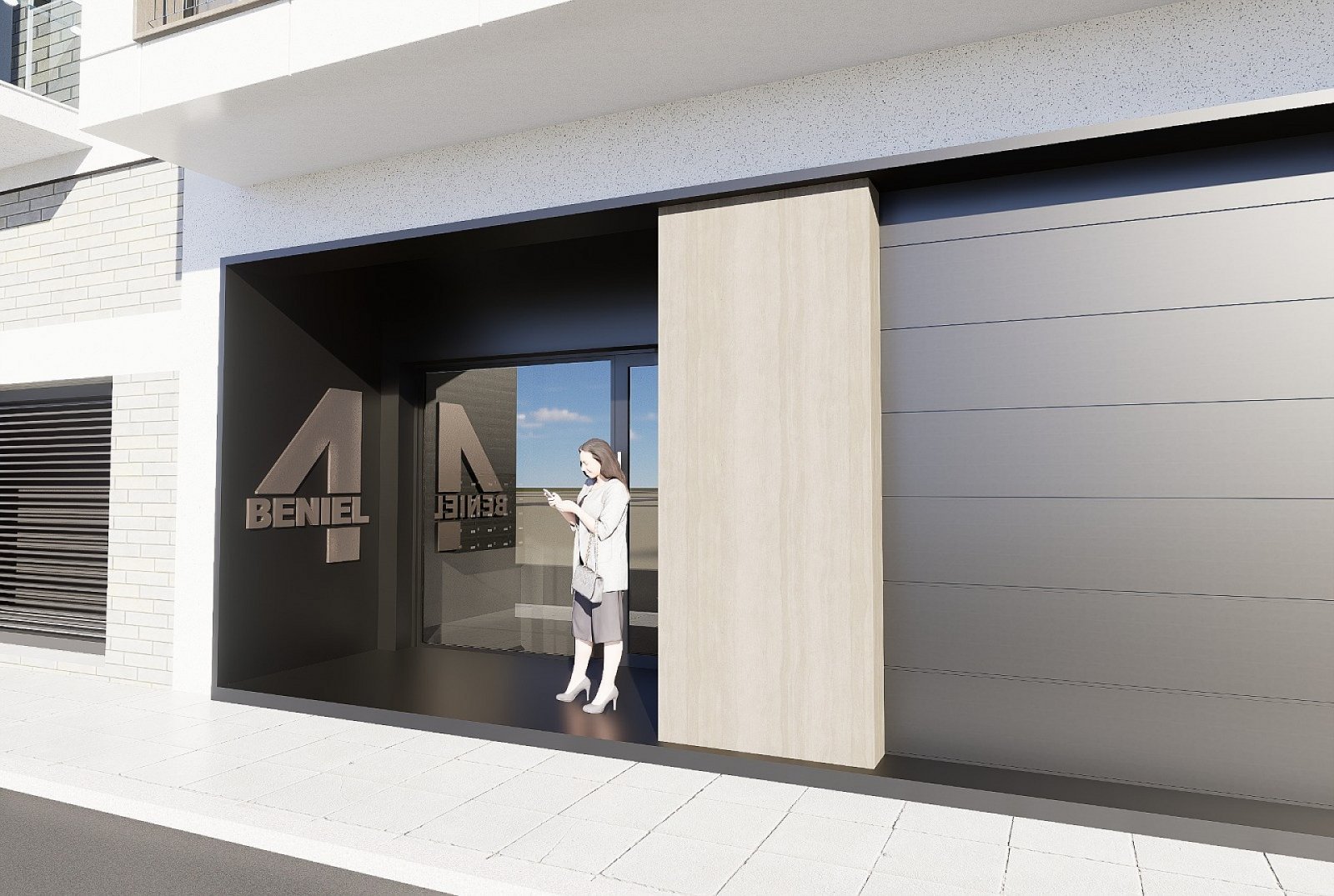 Exklusive Strandwohnung mit Rooftop-Pool und Top-Lage