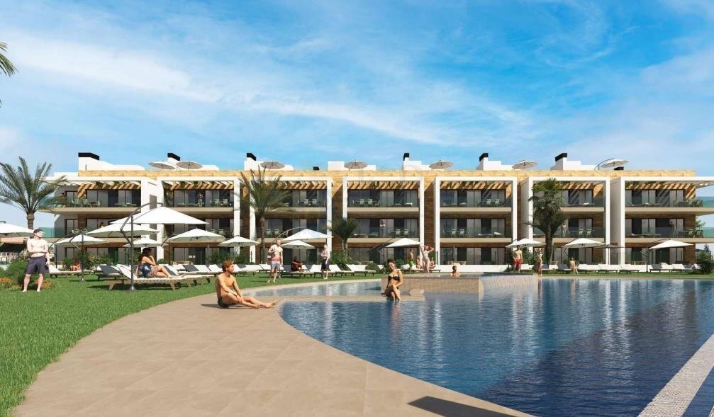 Los Alcázares: Exklusive Apartments am Golfplatz in Strandnähe 