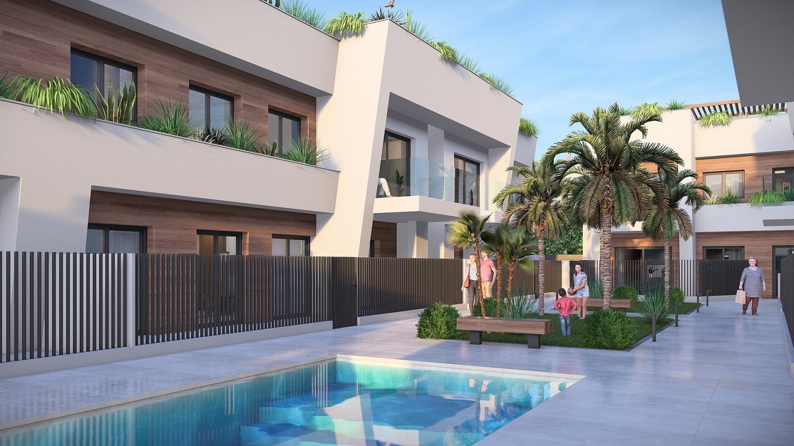Exklusive Bungalows mit Garten und Pool in Golfnähe