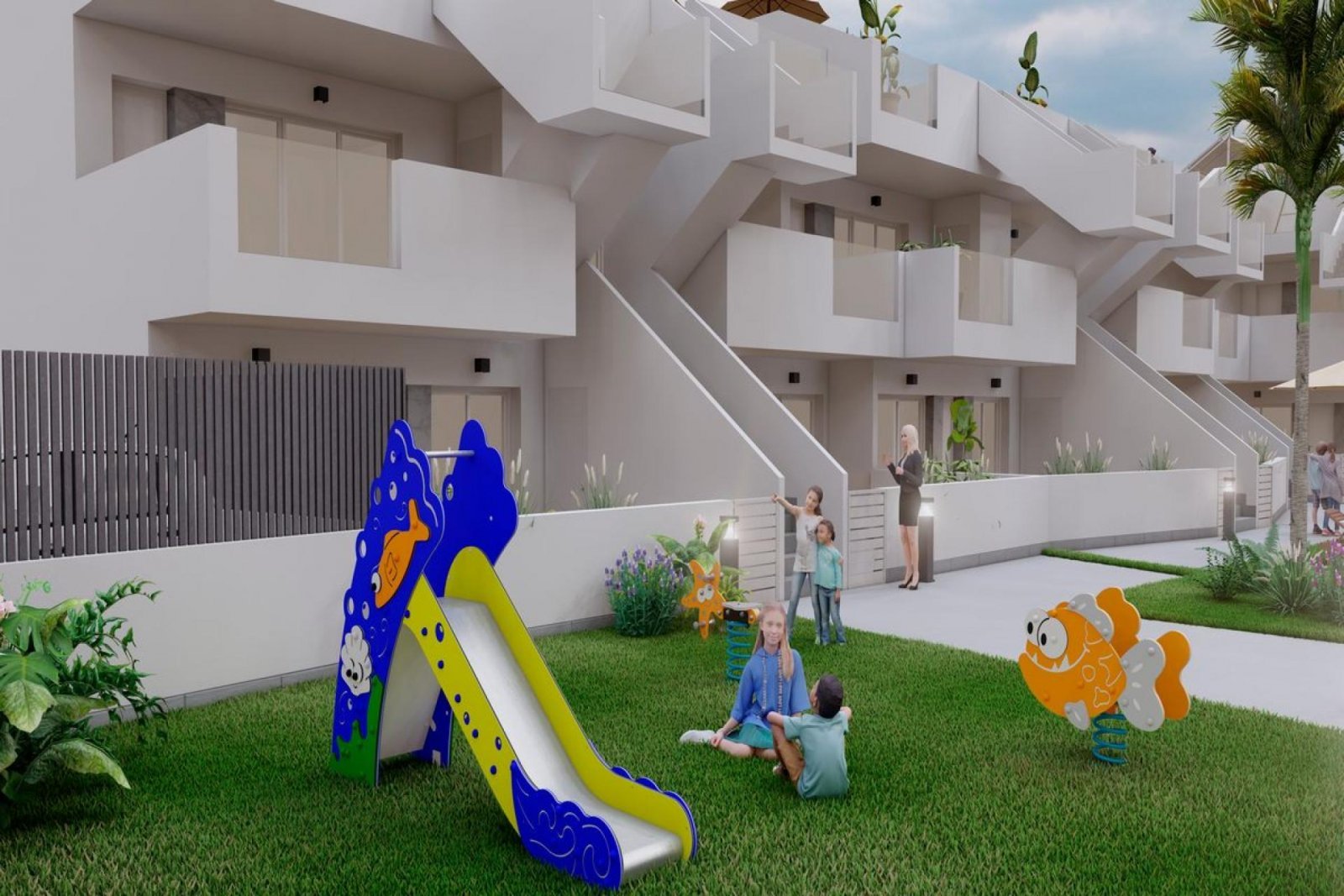 Stylishes Apartment mit Dachterrasse &amp; Gemeinschaftspool