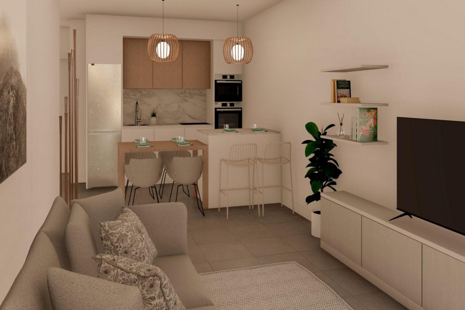 Stylishes Apartment mit Dachterrasse &amp; Gemeinschaftspool