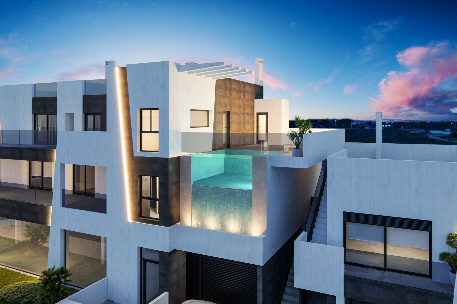 Pilar de la Horadada: Schöner Apartmentkomplex mit Infinity-Pool 