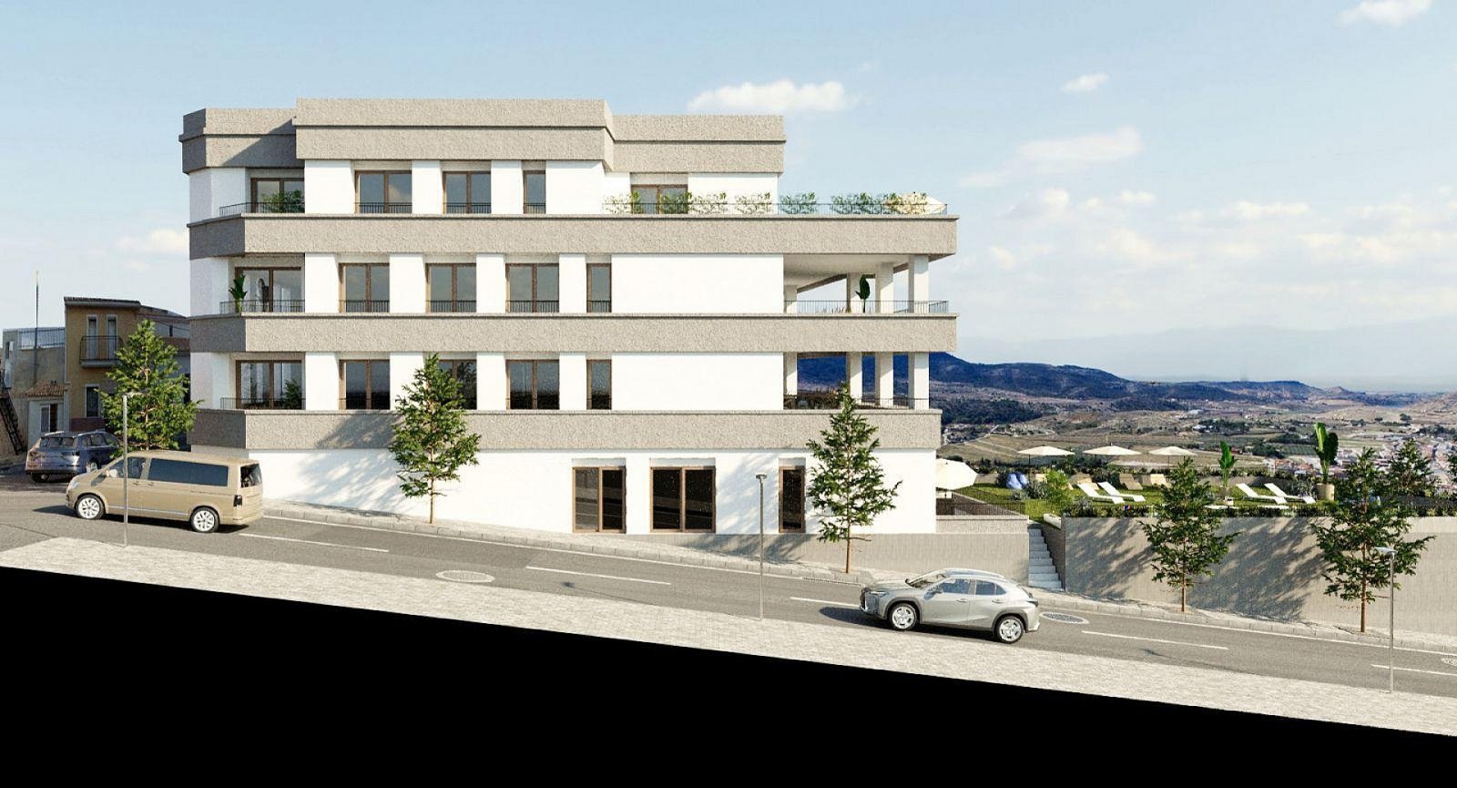 Wohnen zwischen Weinbergen - Modernes Apartment mit Pool &amp; Komfort