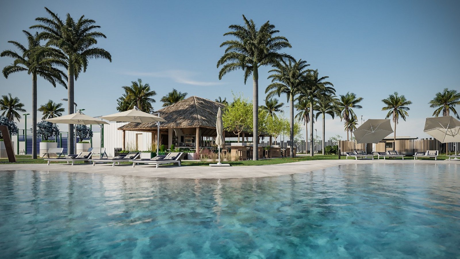 Gartenapartment mit 3 Schlafzimmern &amp; Pool