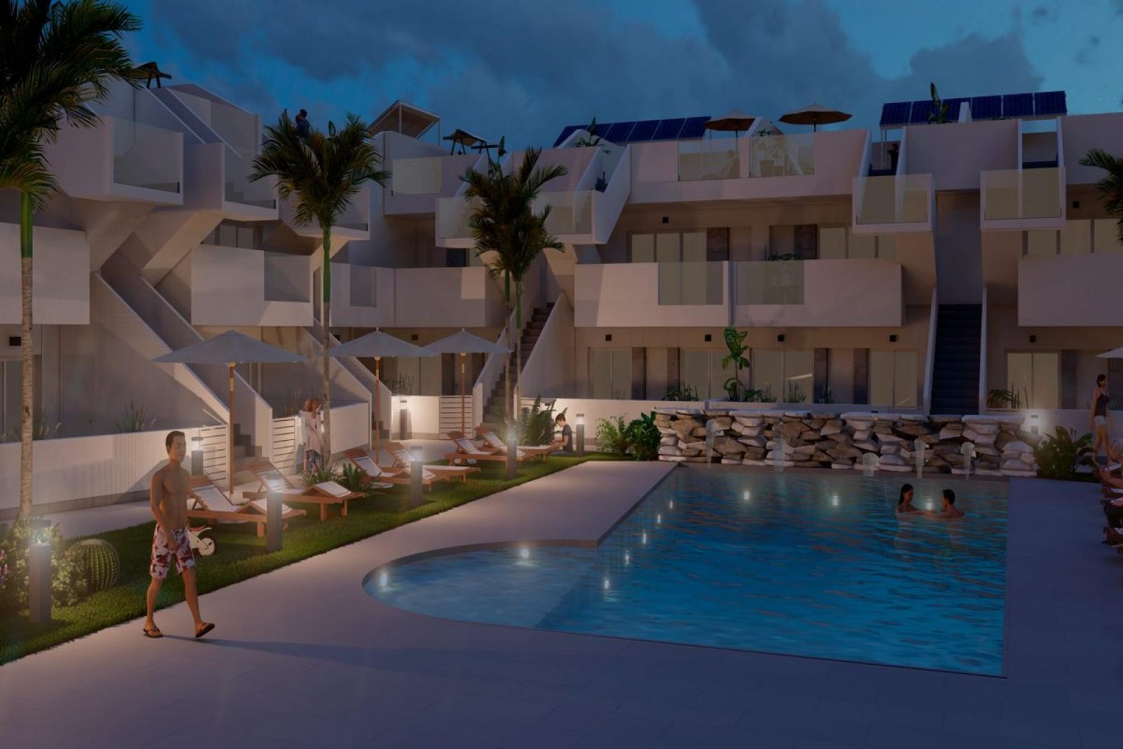 Gartenapartment mit 3 Schlafzimmern &amp; Pool