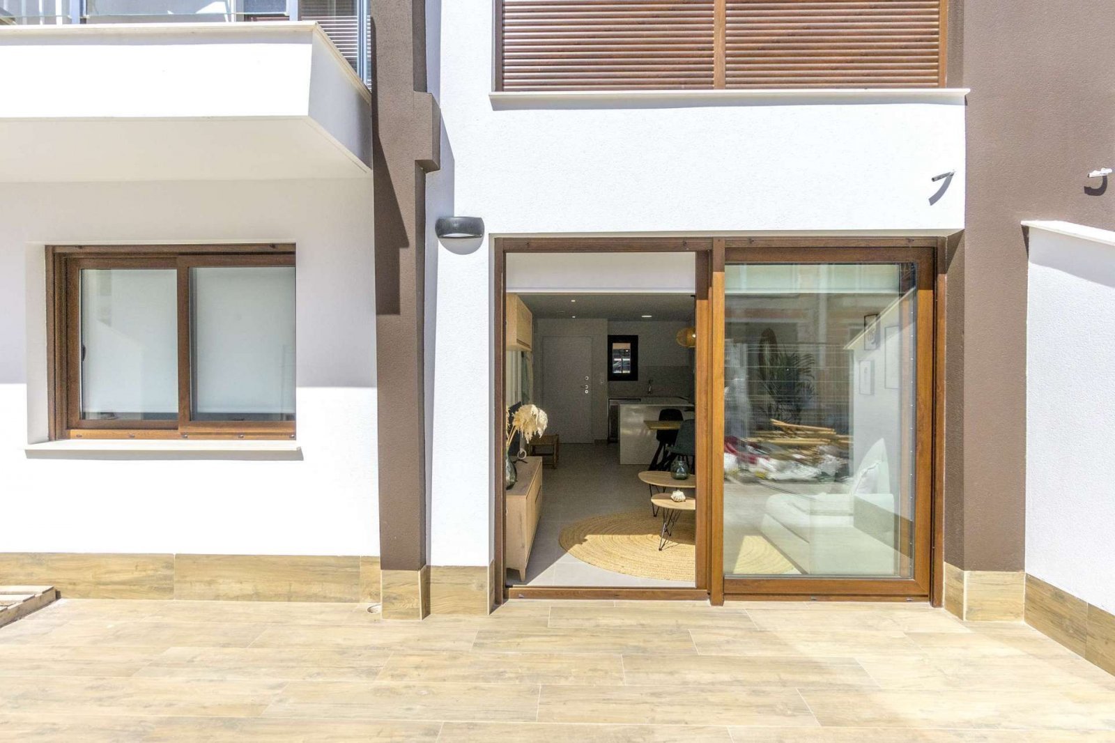 Penthouse direkt am Meer mit Meerblick