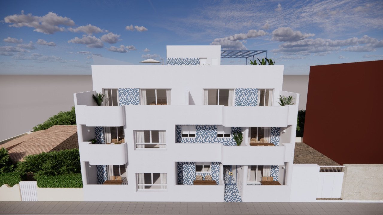 Strandapartment 100 Meter vom Meer entfernt