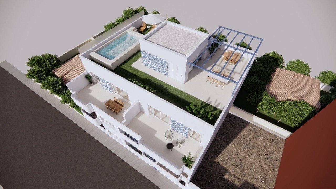 Strandapartment 100 Meter vom Meer entfernt
