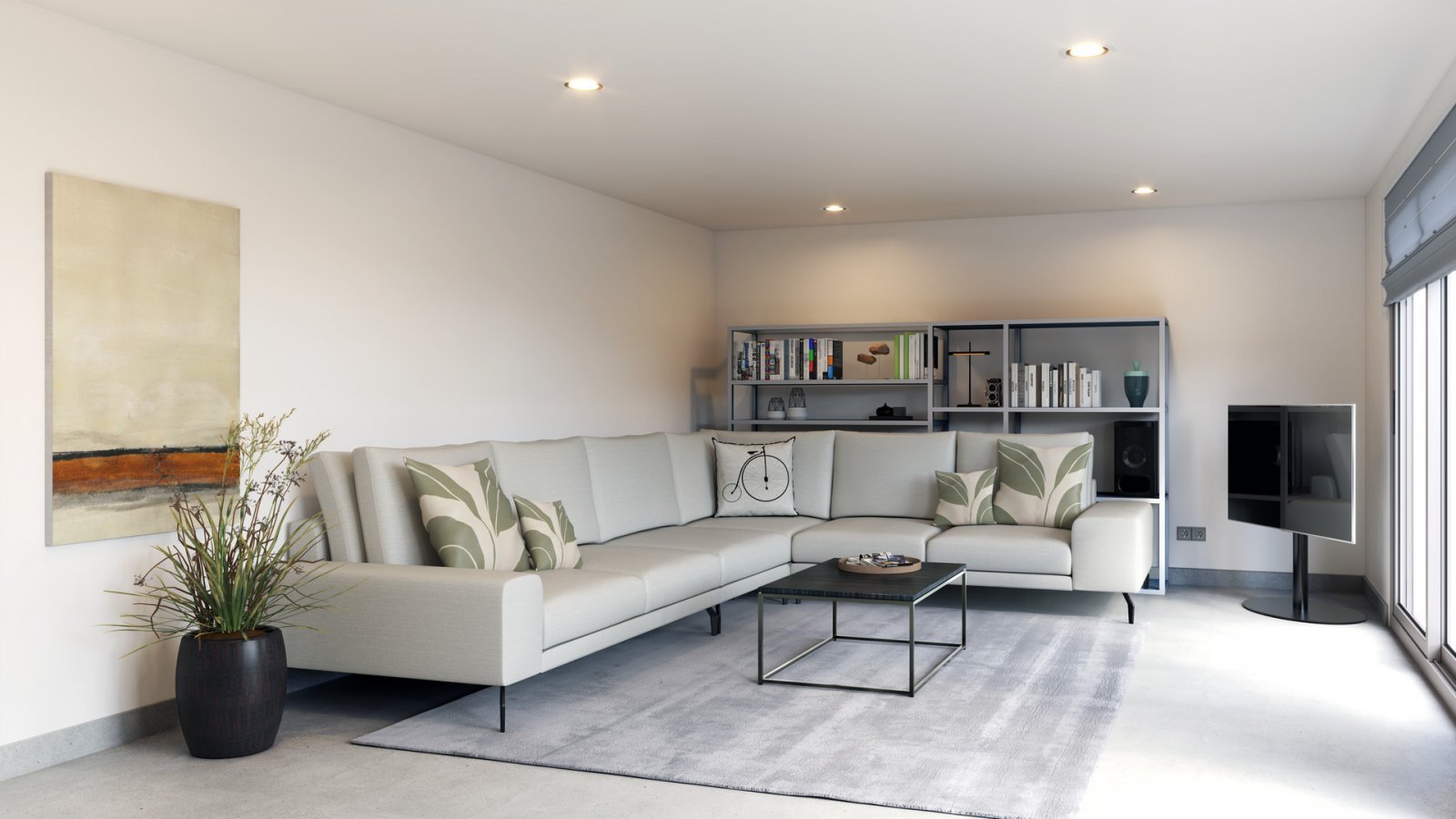 Schönes Penthouse mit Gemeinschaftspool in Strandnähe