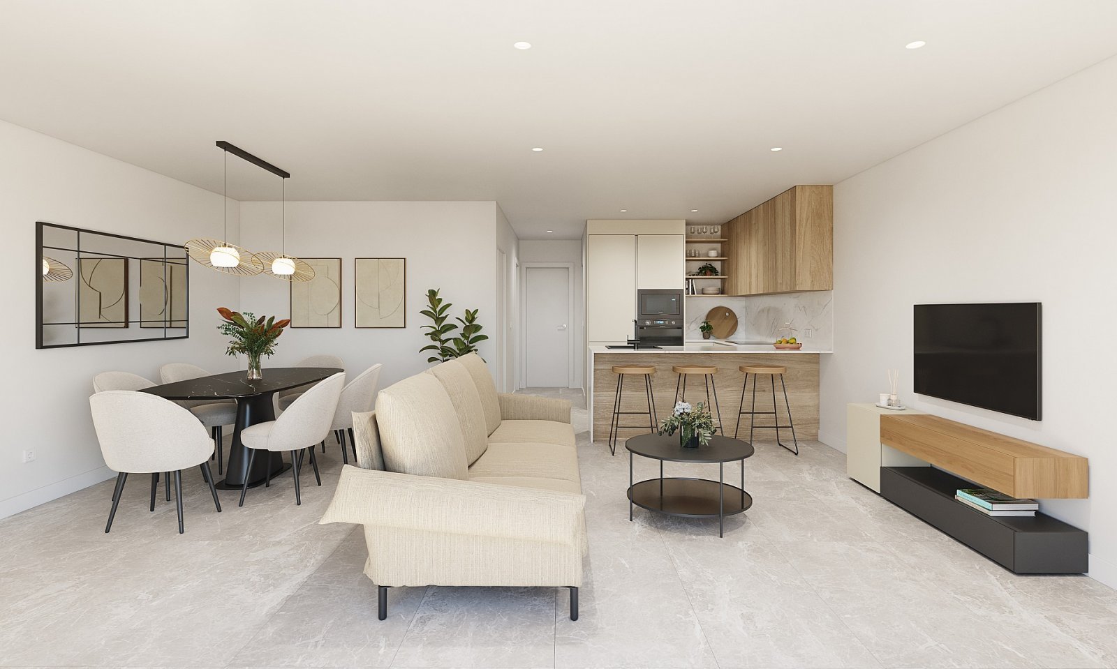 Stilvolle Wohnung mit Privatgarten oder Solarium