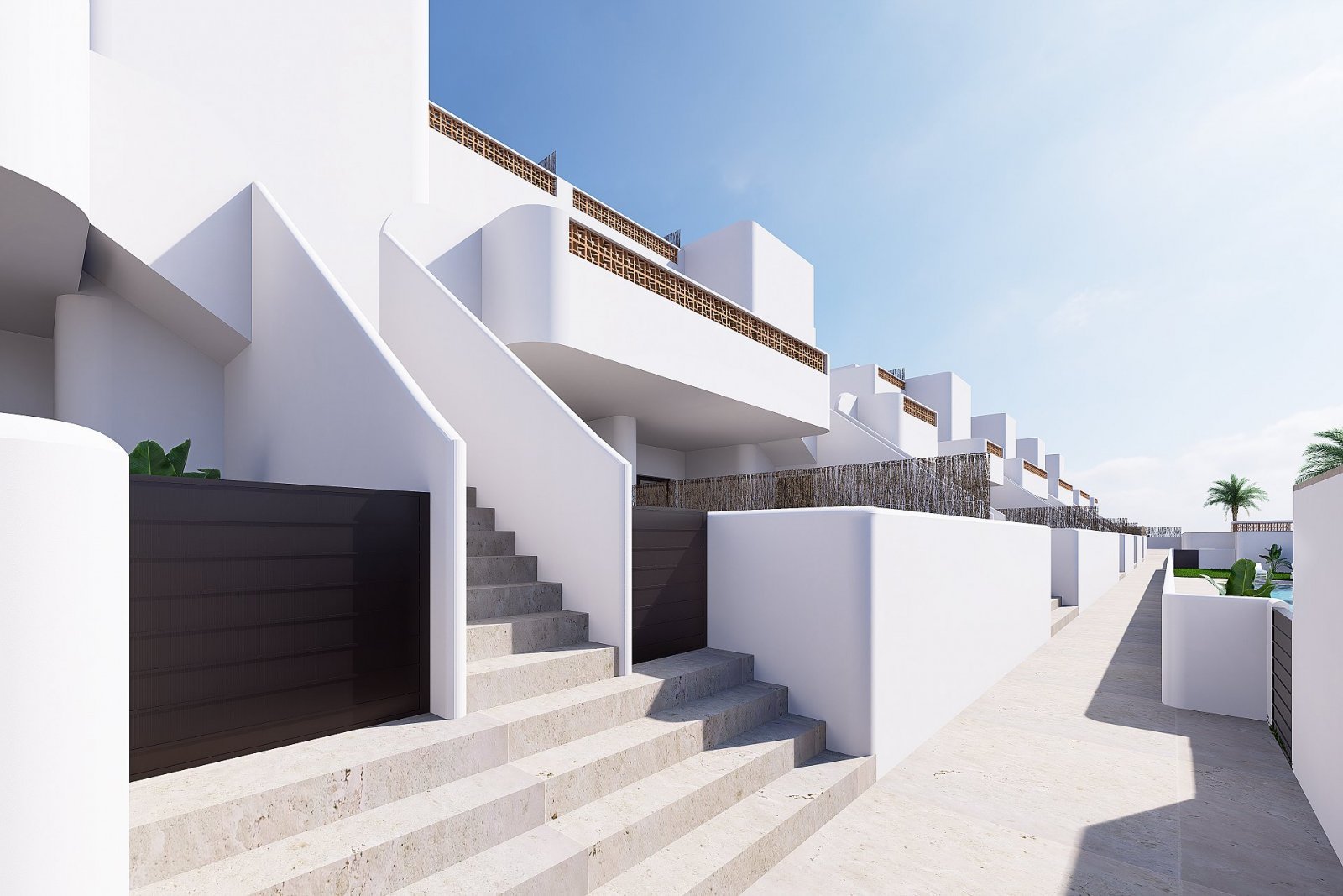 Ibiza-Style Apartment mit Garten &amp; Pool in Dolores