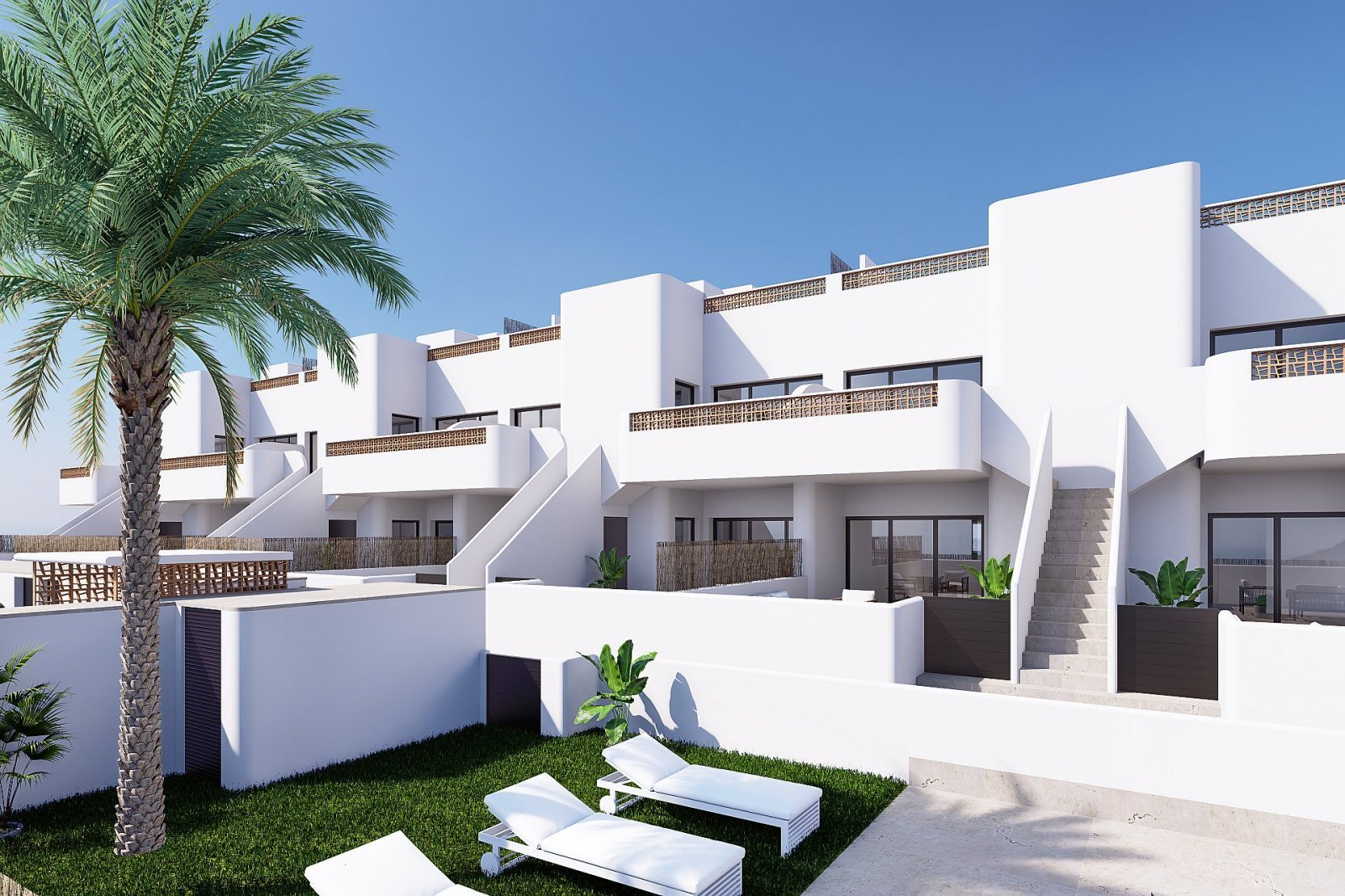 Ibiza-Style Apartment mit Garten &amp; Pool in Dolores