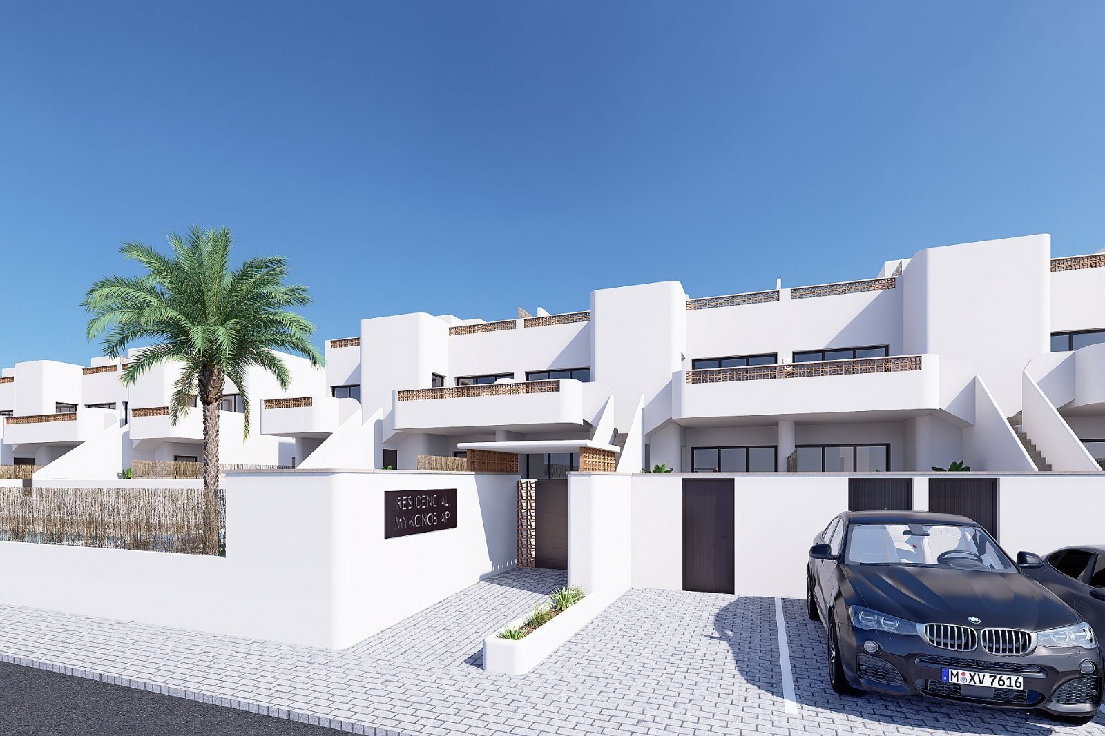 Ibiza-Style Apartment mit Garten &amp; Pool in Dolores