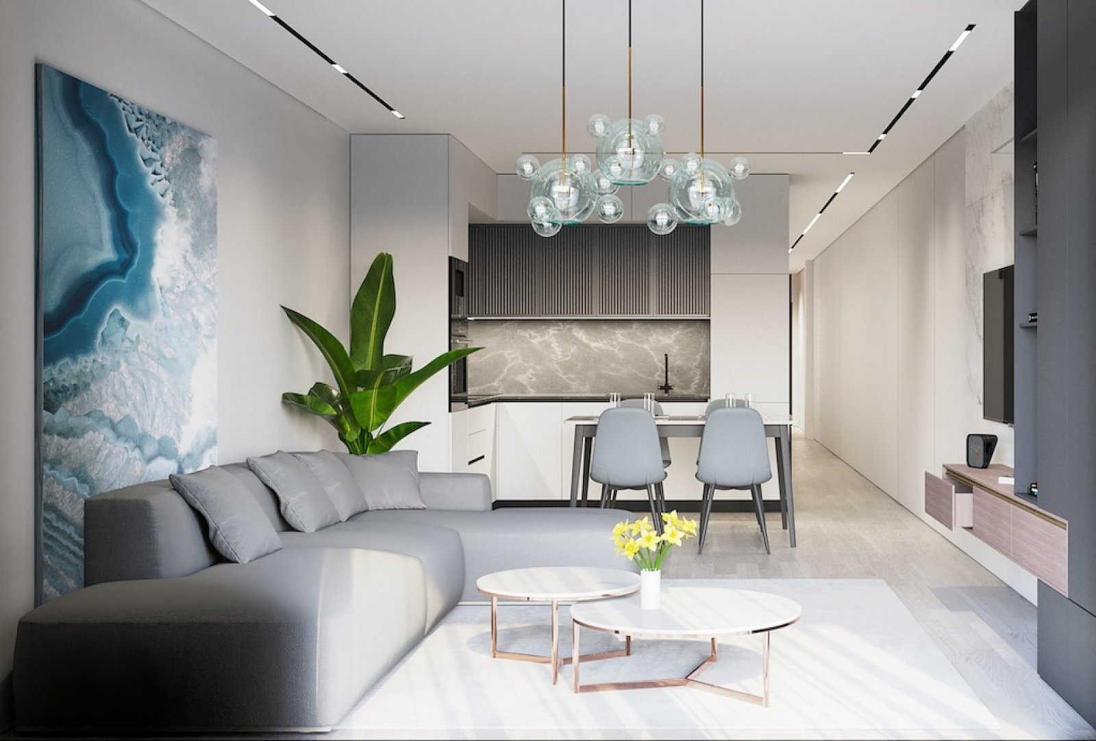 Stilvolles Apartment mit Gemeinschaftspool und Terrasse