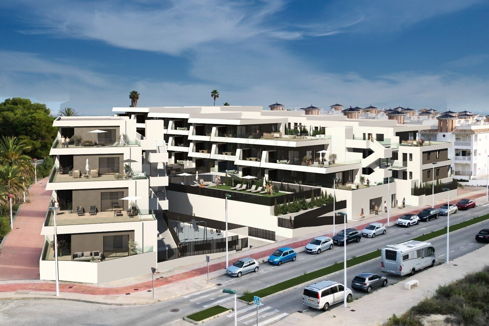Moderne EG Neubauwohnung in La Marina - El Pinet mit 78,3 m² Wohnfläche