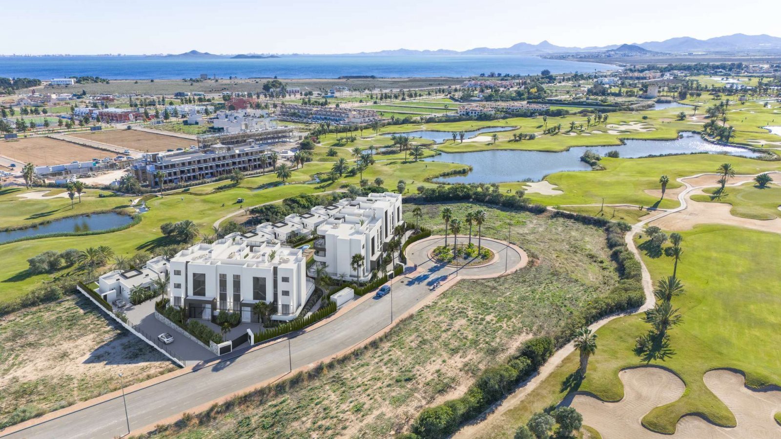 Luxuriöses Apartment am Golfplatz in Meeresnähe