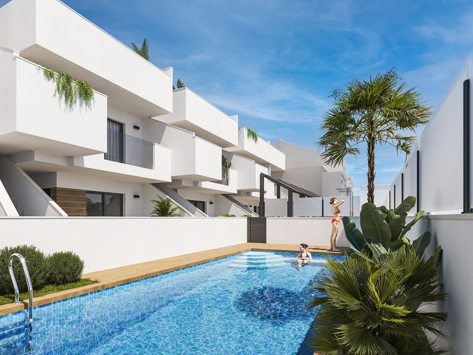 Exklusives Apartment mit Garten und Parkplatz
