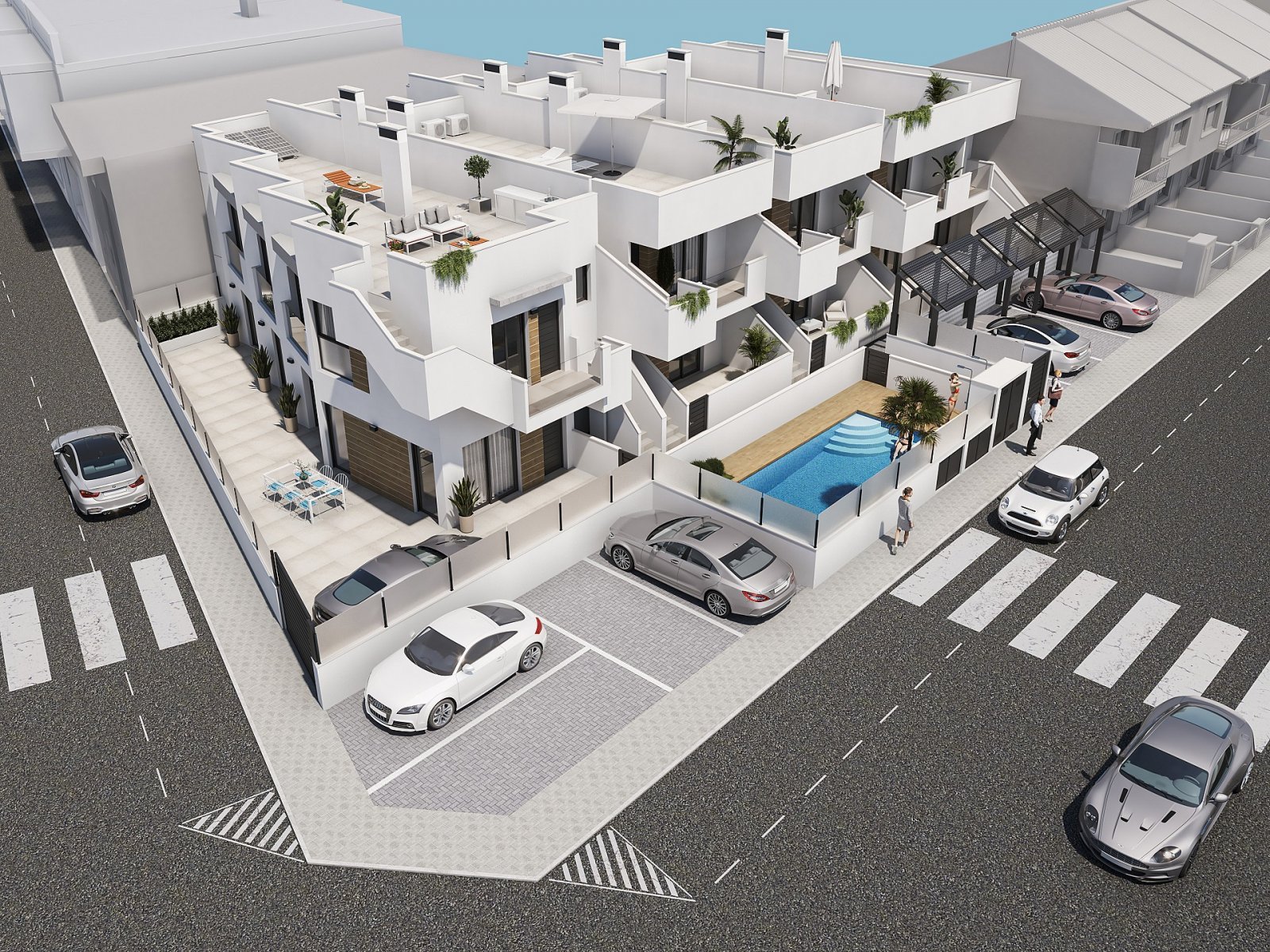 Exklusives Apartment mit Garten und Parkplatz