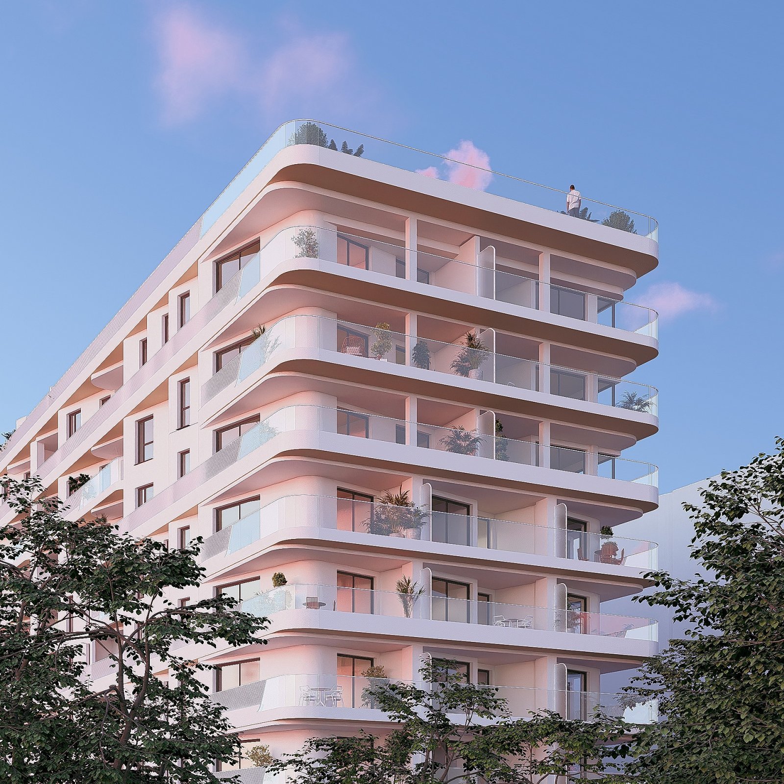 Stilvolles Apartment mit Innen- und Außenpool