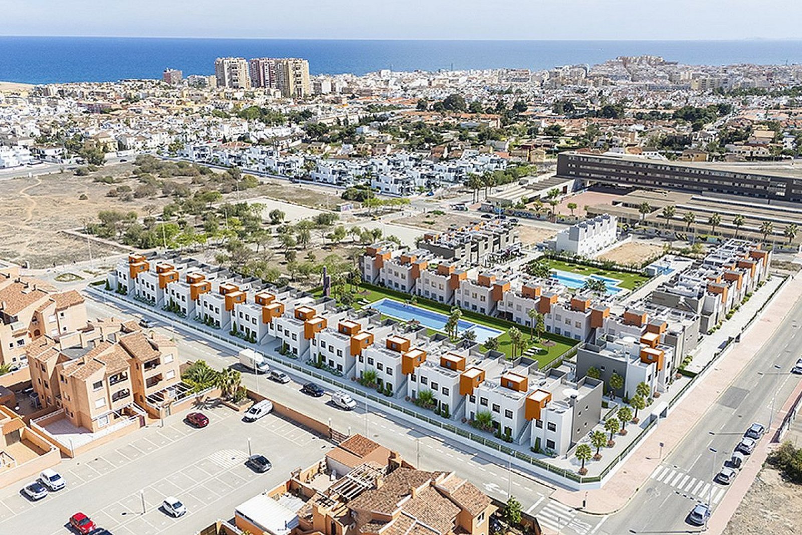 Mediterranes Wohnen mit Innen- & Außenpool