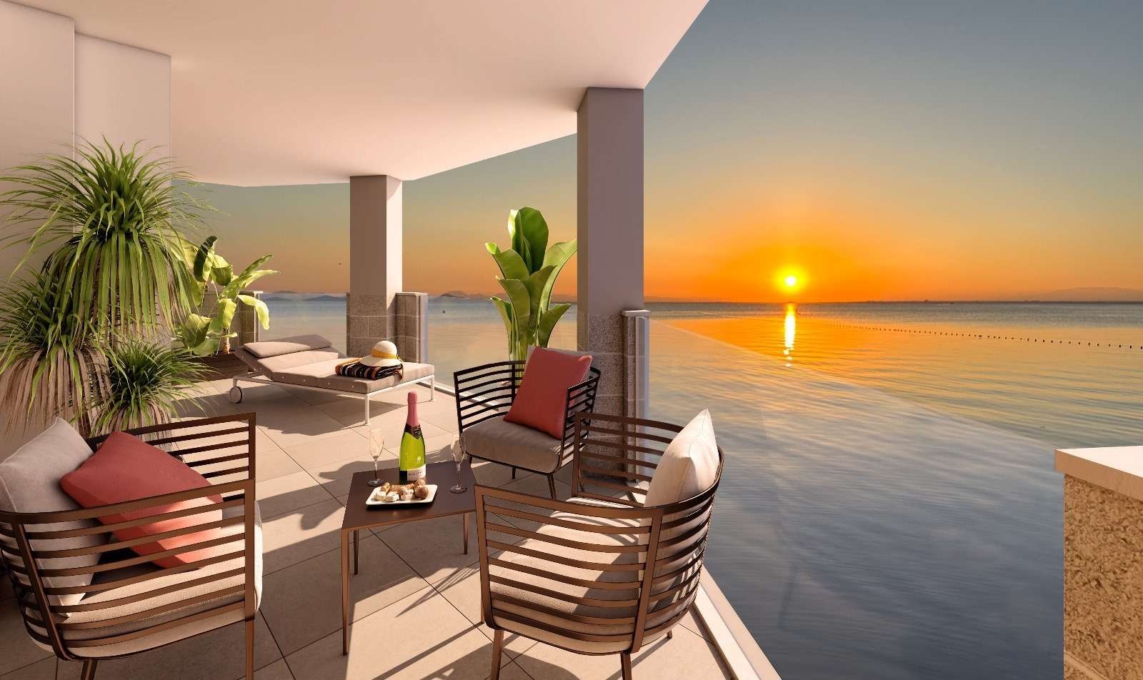 Apartment direkt am Meer auf La Manga