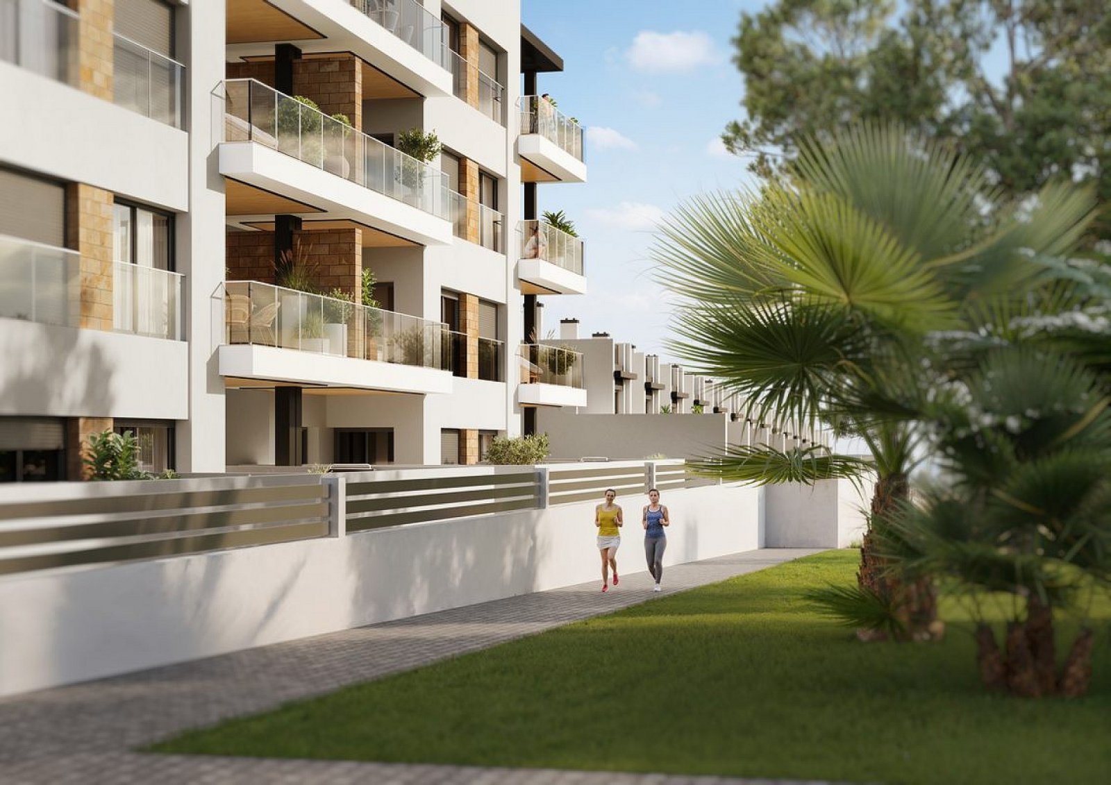 Elegantes Gartenapartment mit beheiztem Pool und Privatparkplatz