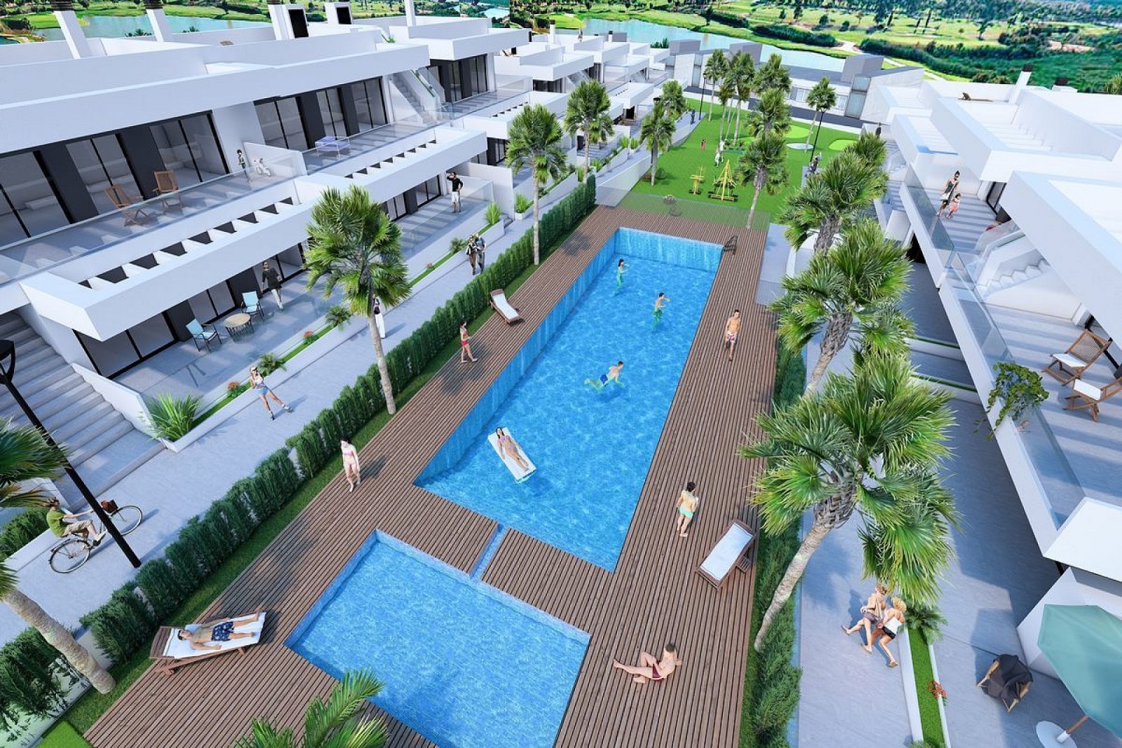 Stilvolle Gartenresidenz mit Poolzugang und privatem Parkplatz