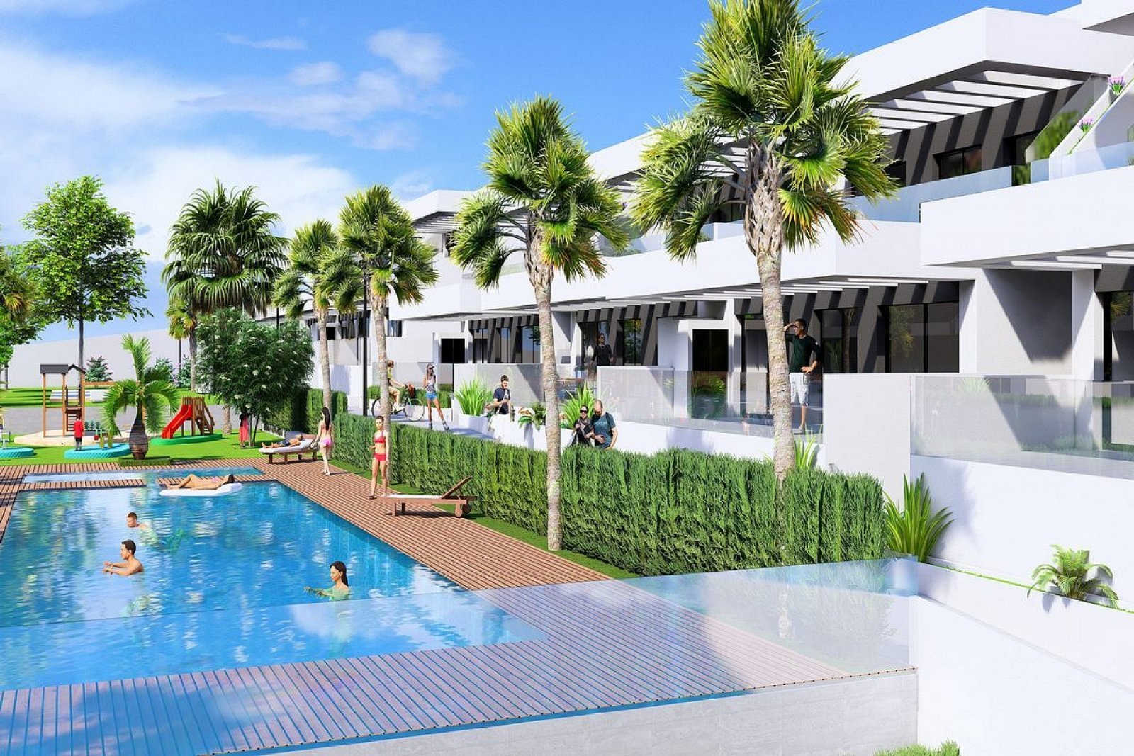 Stilvolle Gartenresidenz mit Poolzugang und privatem Parkplatz