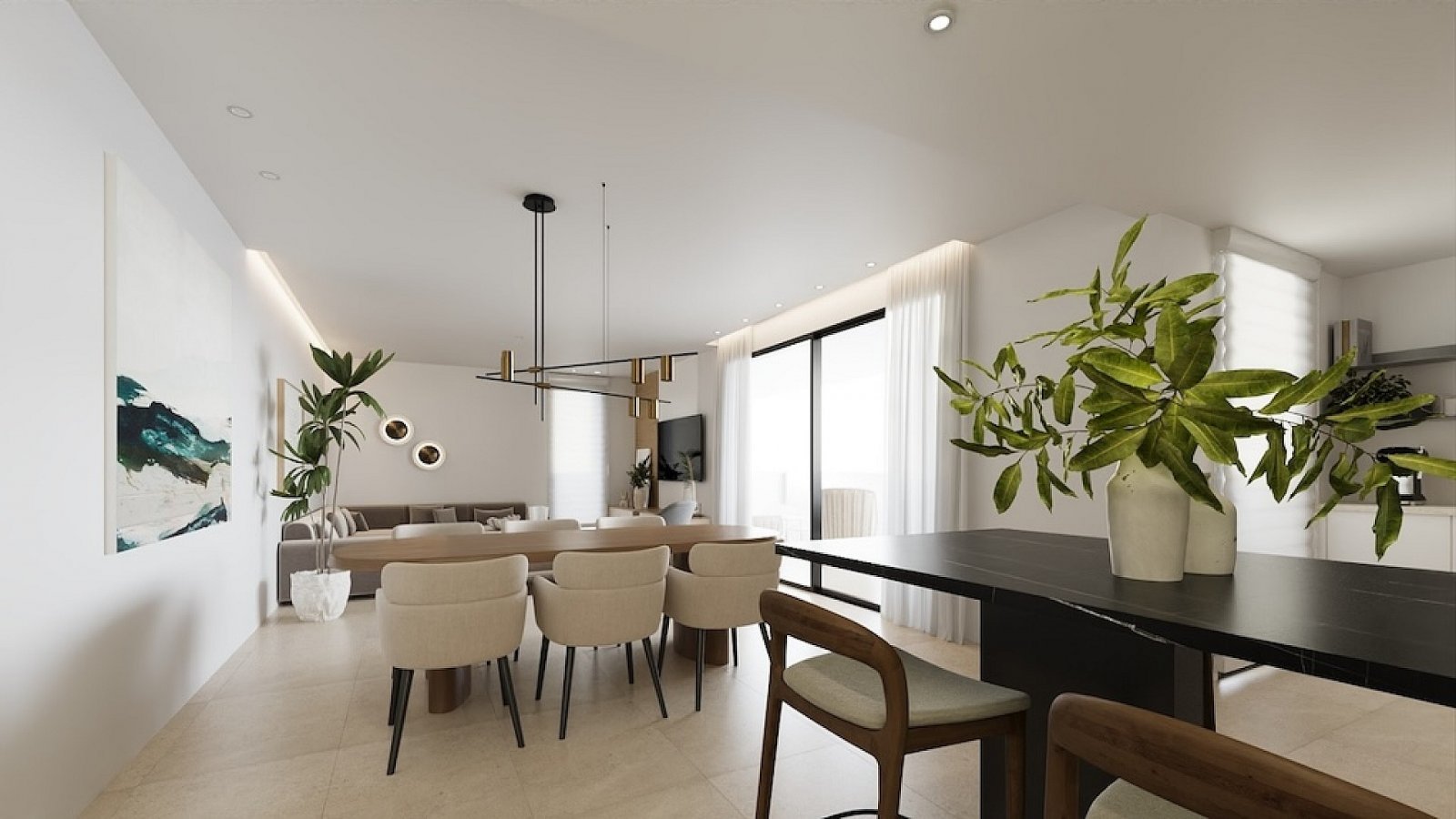 Komfortables Apartment mit Garten und Tiefgarage