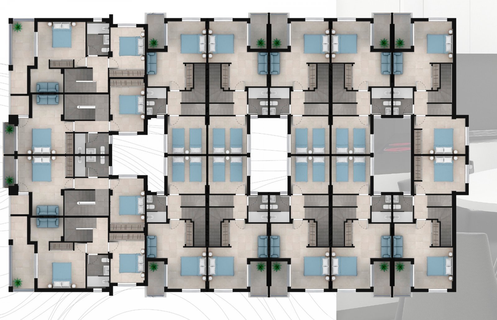 Spektakuläre Wohnung mit Blick auf das Mittelmeer und das Mar Menor