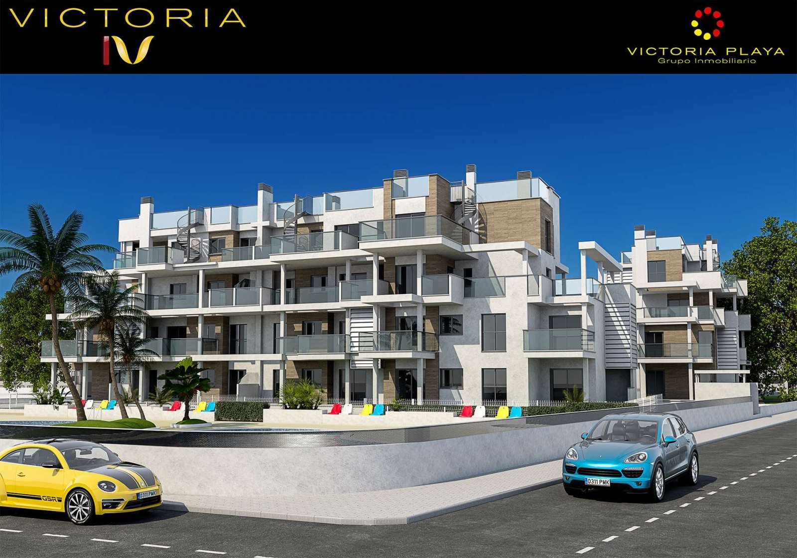 Schönes Apartment mit Pool in Meeresnähe