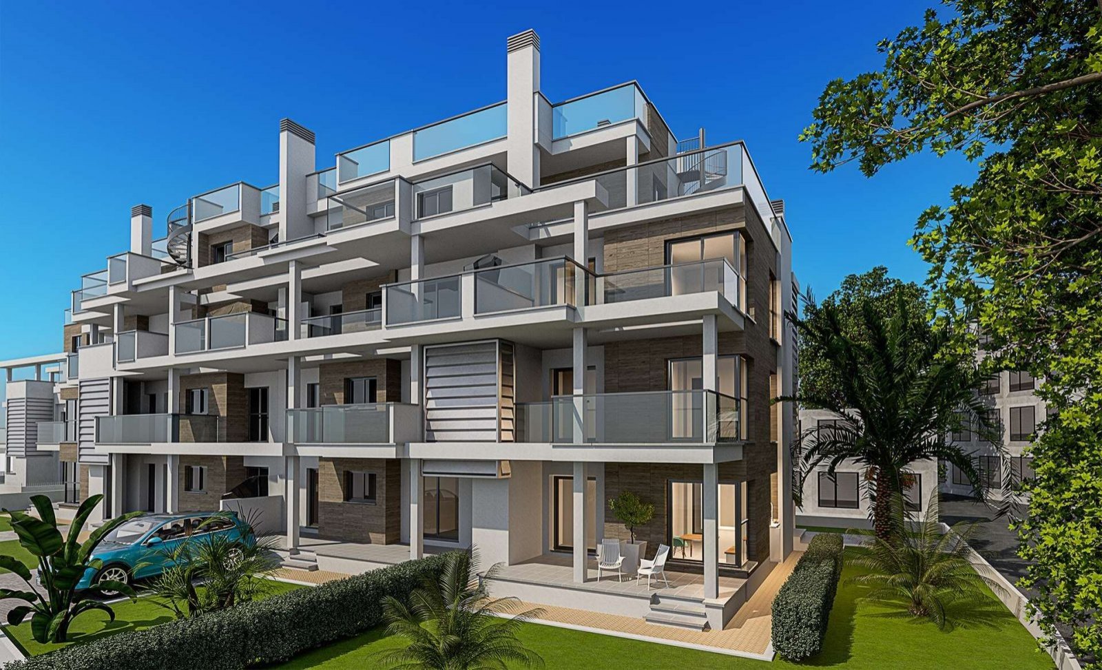 Schönes Apartment mit Pool in Meeresnähe