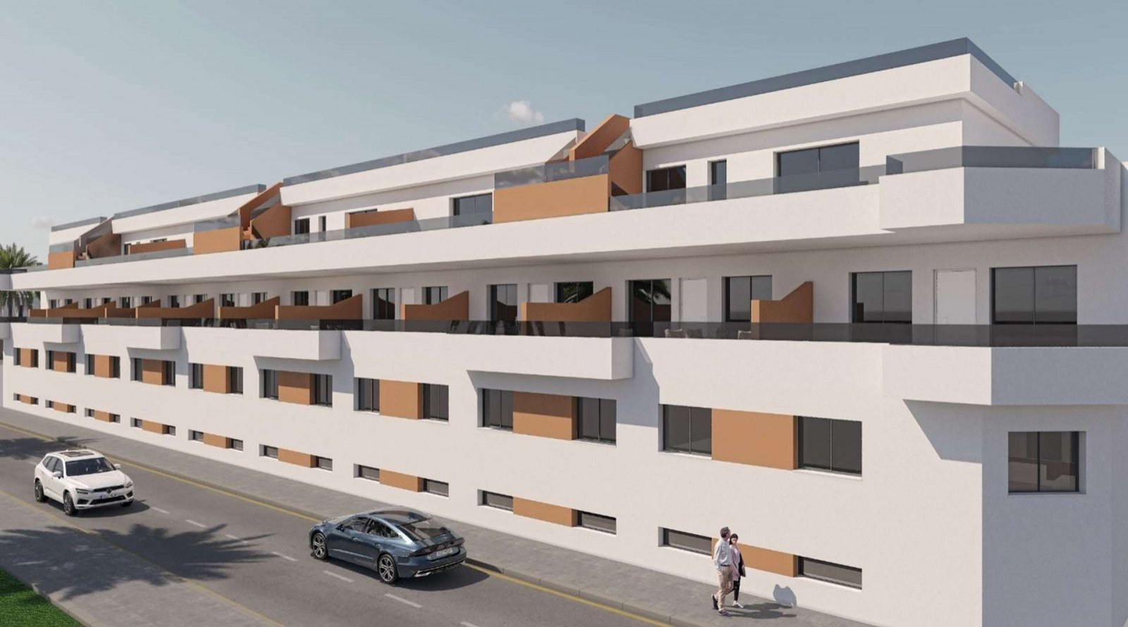 Schönes Penthouse mit Gemeinschaftspool in Meeresnähe