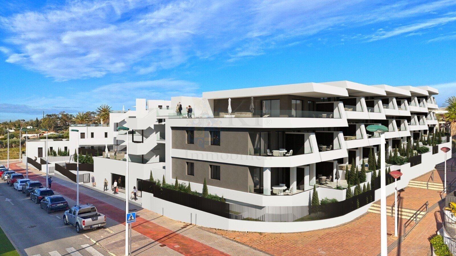La Marina: Moderne Penthouse Neubauwohnung in La Marina - El Pinet mit 78,3 m² Wohnfläche 
