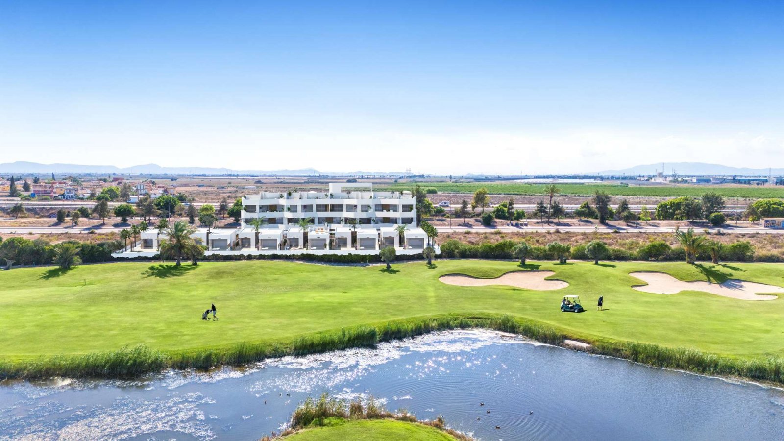 Apartment mit Blick auf das Meer und den Golfplatz La Serena